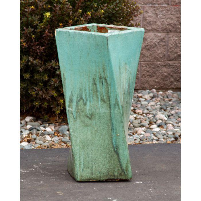 Luna FNT3040 Ceramic Vase Complete Fountain Kit Vase Fountain Blue Thumb 