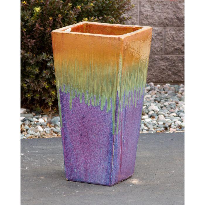 Luna FNT3042 Ceramic Vase Complete Fountain Kit Vase Fountain Blue Thumb 