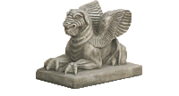 Thumbnail for Griffen Statue Cast Stone Outdoor Asian Collection Statues Collection Tuscan 