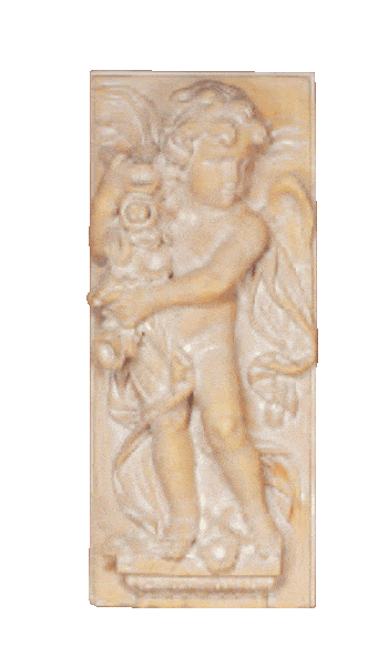 Bas Relief Cast Stone Outdoor Asian Collection Wall Ornament Tuscan Spring Natural (N) 