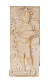 Thumbnail for Bas Relief Cast Stone Outdoor Asian Collection Wall Ornament Tuscan Summer Natural (N) 