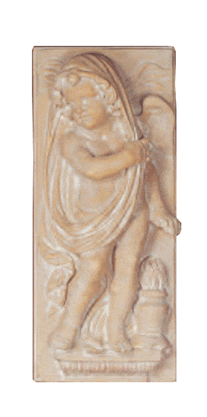 Bas Relief Cast Stone Outdoor Asian Collection Wall Ornament Tuscan Winter Natural (N) 