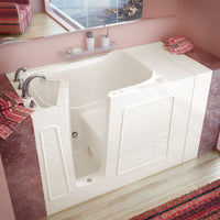 Thumbnail for MediTub 3053LBA Walk-In 30 x 53 Left Drain Biscuit Air Jetted Walk-In Bathtub Walk In Tubs MediTub 