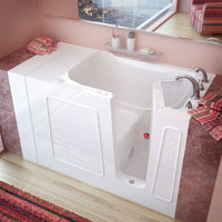 Thumbnail for MediTub 3053RWA Walk-In 30 x 53 Right Drain White Air Jetted Walk-In Bathtub Walk In Tubs MediTub 