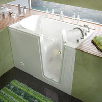 Thumbnail for MediTub 3054RWA Walk-In 30 x 54 Right Drain White Air Jetted Walk-In Bathtub Walk In Tubs MediTub 