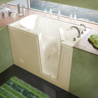 Thumbnail for MediTub Walk-In 30 x 54 Right Drain Biscuit Whirlpool Jetted Walk-In Bathtub Walk In Tubs MediTub 