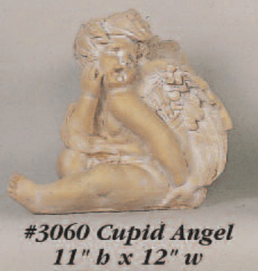 Cupid Angel Cast Stone Outdoor Statues Tuscan 