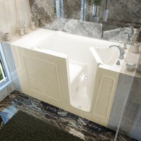 Thumbnail for MediTub 3060WIRBA Walk-In 30 x 60 Right Drain Biscuit Air Jetted Walk-In Bathtub Walk In Tubs MediTub 