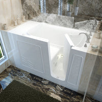 Thumbnail for MediTub Walk-In 30 x 60 Right Drain White Whirlpool & Air Jetted Walk-In Bathtub Walk In Tubs MediTub 