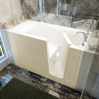 Thumbnail for MediTub 3060WIRBH Walk-In 30 x 60 Right Drain Biscuit Whirlpool Jetted Walk-In Bathtub Walk In Tubs MediTub 