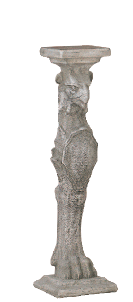 Griffen Console Cast Stone Outdoor Asian Collection Statues Collection Tuscan 
