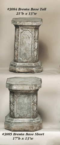 Thumbnail for Brenta Base Cast Stone Outdoor Asian Collection Columns tuscan 