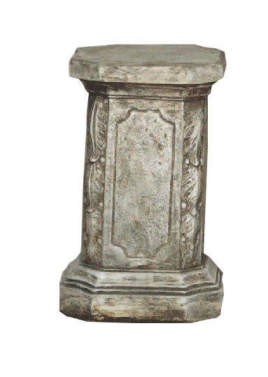 Brenta Base Cast Stone Outdoor Asian Collection Columns tuscan 