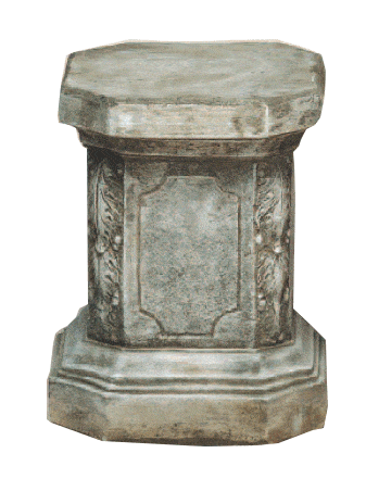 Brenta Base Cast Stone Outdoor Asian Collection Columns tuscan 