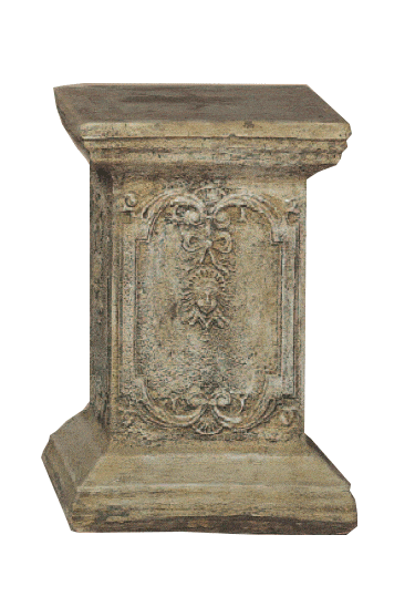 Victorian Base Cast Stone Outdoor Asian Collection Columns Tuscan 