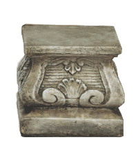 Thumbnail for Bottecelli Base Cast Stone Outdoor Asian Collection Columns Tuscan 