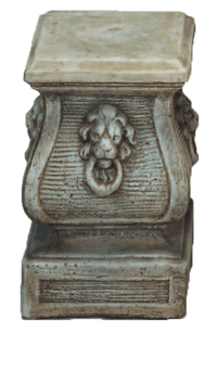 Thumbnail for Leone Base Cast Stone Outdoor Asian Collection Columns Tuscan 