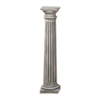 Thumbnail for Delphi Column Cast Stone Outdoor Garden Planter Planter Tuscan 