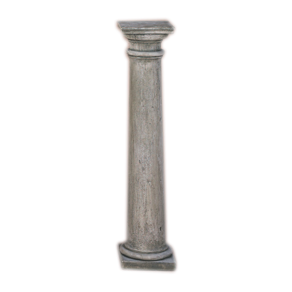 Athos Column Cast Stone Outdoor Garden Planter Planter Tuscan 