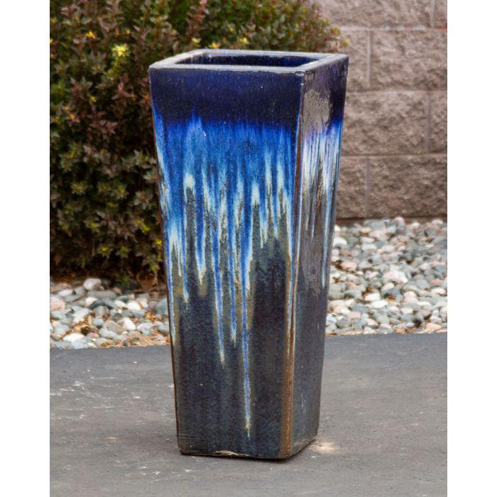 Luna FNT3109 Ceramic Vase Complete Fountain Kit Vase Fountain Blue Thumb 