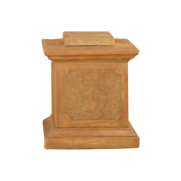 Verona Pedatsal Cast Stone Outdoor Garden Planter Planter Tuscan 