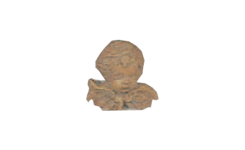 Mini Angel Head Cast Stone Outdoor Asian Collection Wall Ornament Tuscan 