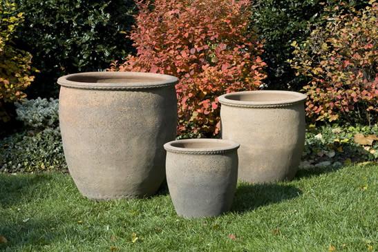 Campania International Terra cotta Egg Pot Urn/Planter Campania International 