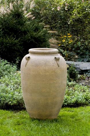Campania International Terra cotta 4 Handle Jar Urn/Planter Campania International 