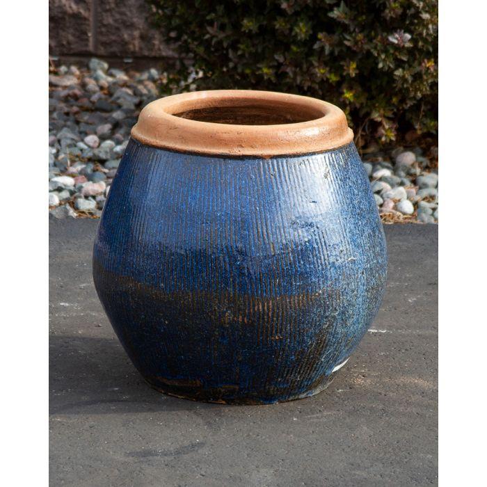 One of a Kind FNT3169 Ceramic Vase Complete Fountain Kit Vase Fountain Blue Thumb 