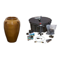 Thumbnail for Amphora FNT3174 Ceramic Vase Complete Fountain Kit Vase Fountain Blue Thumb 