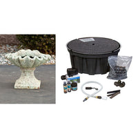 Thumbnail for One of a Kind FNT3188 Ceramic Vase Complete Fountain Kit Vase Fountain Blue Thumb 
