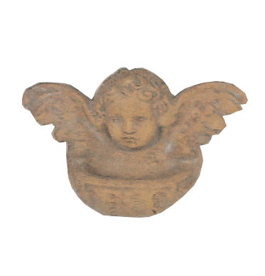Angel Holy Water Plaque Cast Stone Outdoor Asian Collection Wall Ornament Tuscan 