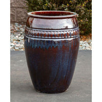 Thumbnail for One of a Kind FNT3193 Ceramic Vase Complete Fountain Kit Vase Fountain Blue Thumb 