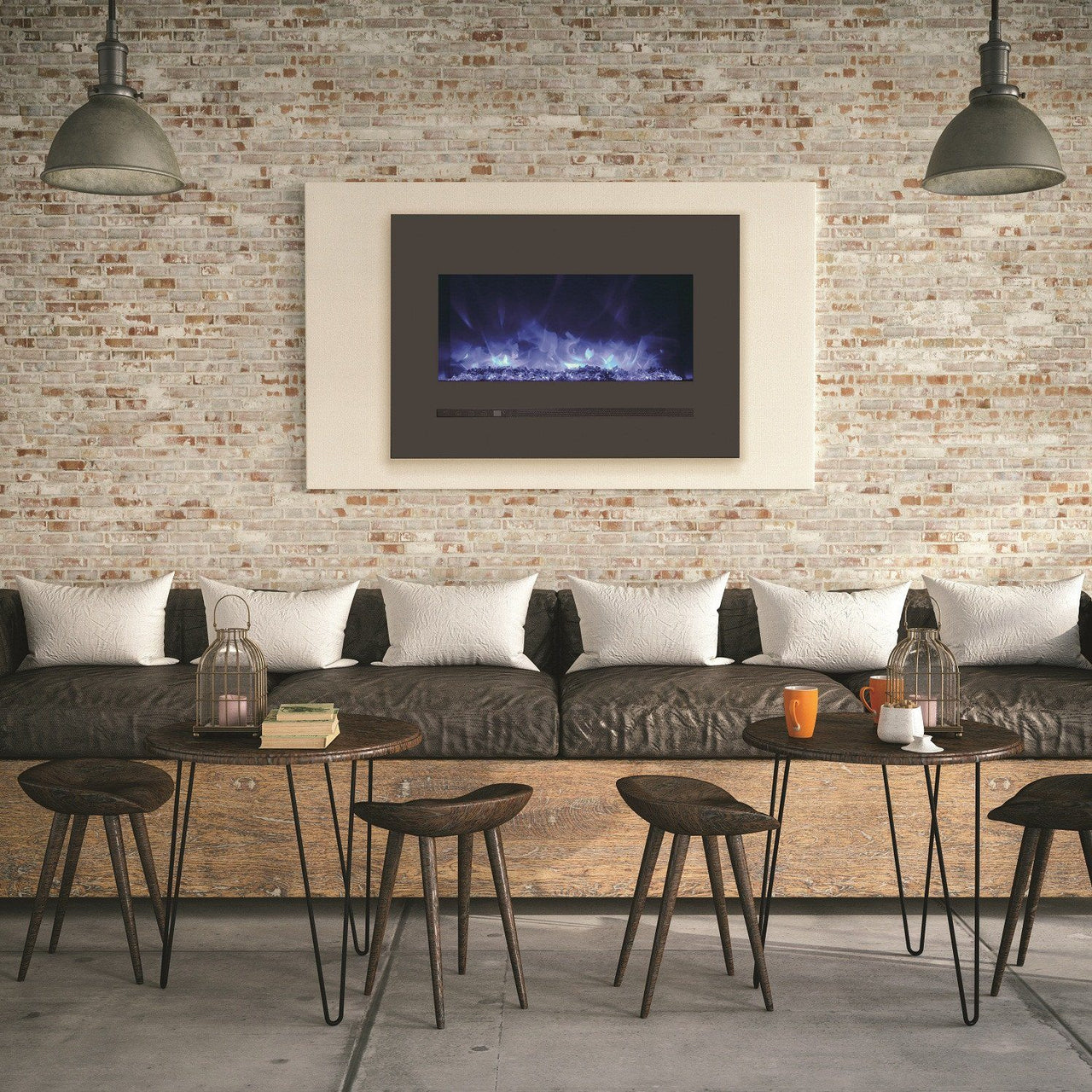 Amantii 8 PACK 26" Electric unit with a 32 x 23 steel surround $699 each Electric Fireplace Amantii 