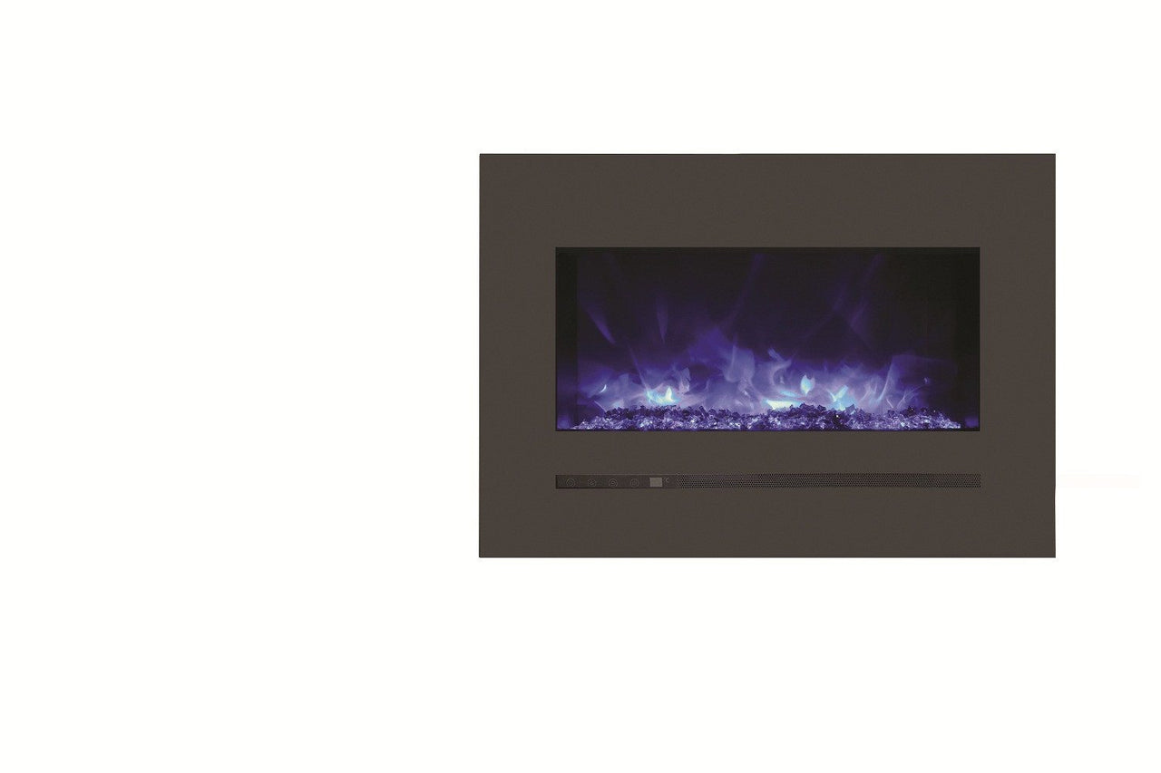 Amantii 26" Electric unit with a 32 x 23 steel surround Electric Fireplace Amantii 