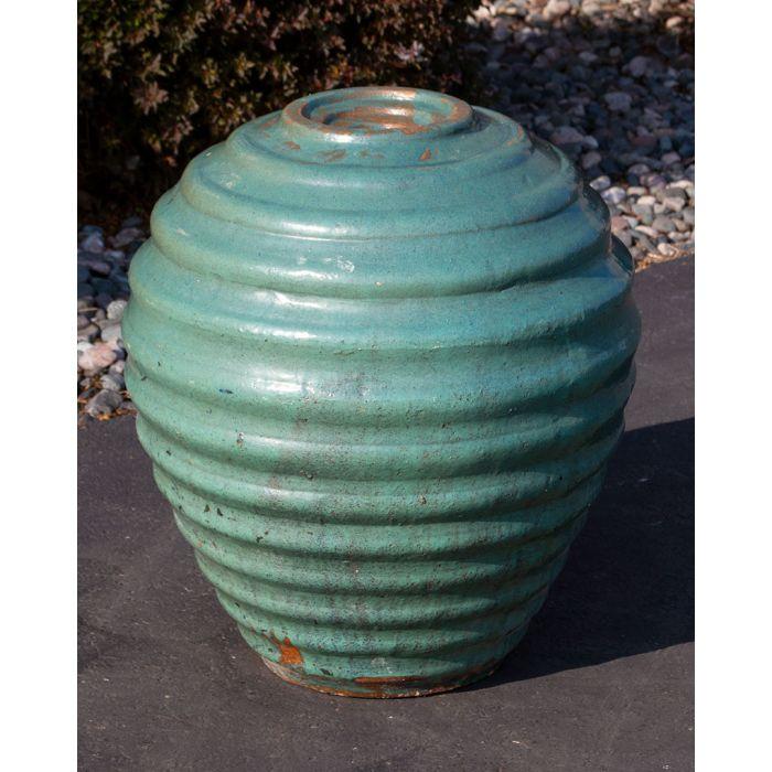 Closed Top FNT3232 Ceramic Vase Complete Fountain Kit Vase Fountain Blue Thumb 