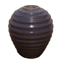 Thumbnail for Closed Top FNT3234 Ceramic Vase Complete Fountain Kit Vase Fountain Blue Thumb 