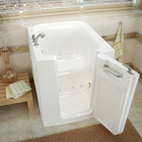 Thumbnail for MediTub 3238RWA Walk-In 32 x 38 Right Door White Air Jetted Walk-In Bathtub Walk In Tubs MediTub 