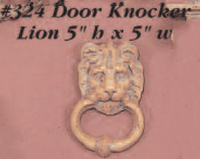 Thumbnail for Door Knocker Lion Plaque Asian Collection Wall Ornament Tuscan 