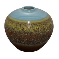 Thumbnail for One of a Kind FNT3240 Ceramic Vase Complete Fountain Kit Vase Fountain Blue Thumb 
