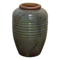 Thumbnail for One of a Kind FNT3241 Ceramic Vase Complete Fountain Kit Vase Fountain Blue Thumb 