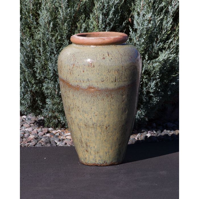 Tuscany FNT3281 Ceramic Triple Vase Complete Fountain Kit Vase Fountain Blue Thumb 