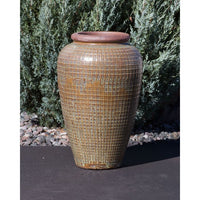 Thumbnail for Tuscany FNT3285 Ceramic Triple Vase Complete Fountain Kit Vase Fountain Blue Thumb 