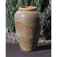 Thumbnail for Tuscany FNT3291 Ceramic Triple Vase Complete Fountain Kit Vase Fountain Blue Thumb 
