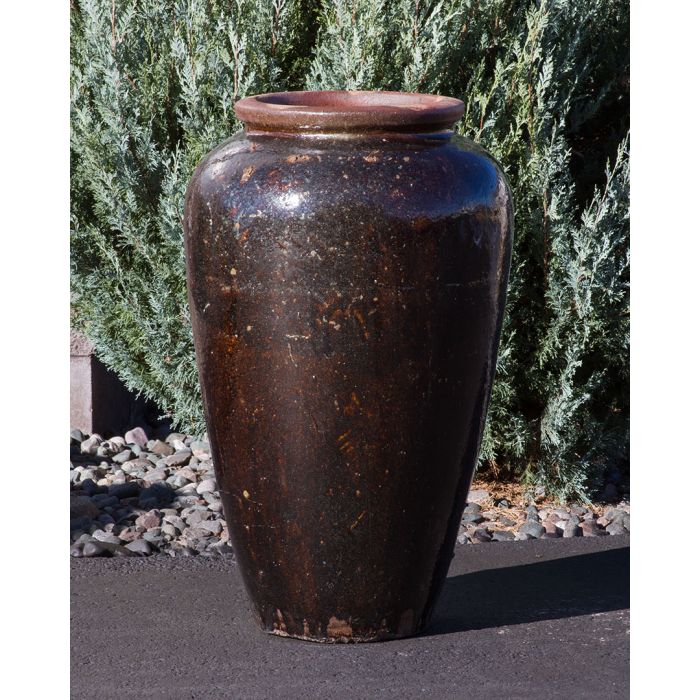Tuscany FNT3306 Ceramic Triple Vase Complete Fountain Kit Vase Fountain Blue Thumb 