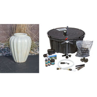 Thumbnail for One of a Kind FNT3342 Ceramic Vase Complete Fountain Kit Vase Fountain Blue Thumb 