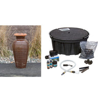 Thumbnail for Milano FNT3349 Ceramic Vase Complete Fountain Kit Vase Fountain Blue Thumb 