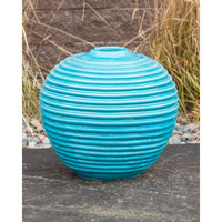 Thumbnail for One of a Kind FNT3359 Ceramic Vase Complete Fountain Kit Vase Fountain Blue Thumb 