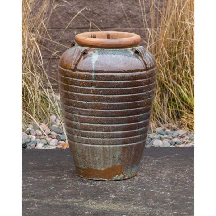 Amphora FNT3375 Ceramic Vase Complete Fountain Kit Vase Fountain Blue Thumb 