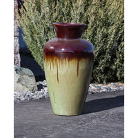 Thumbnail for Oil Jar FNT3388 Ceramic Vase Complete Fountain Kit Vase Fountain Blue Thumb 